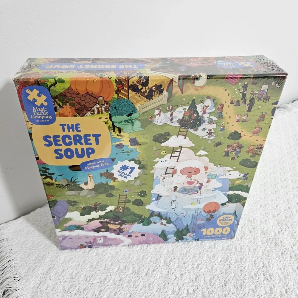 The‎ Secret Soup • 1000 Piece Jigsaw Puzzle The Magic Puzzle Company Sealed New